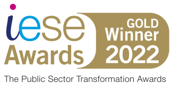 IESE Awards Gold Winner 2022 - Public Sector Transformation Awards