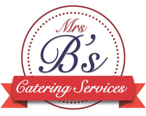 Image shows logo for Mrs B's Catering Services