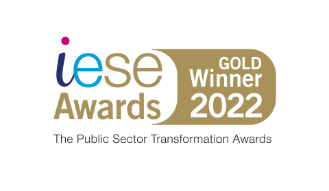 IESE Awards Gold Winner 2022 - Public Sector Transformation Awards
