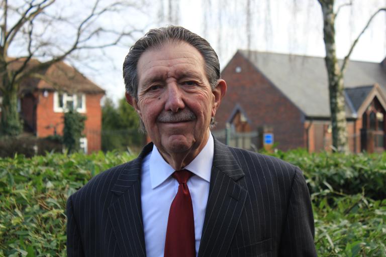 Councillor Roger Lees, leader of South Staffordshire Council