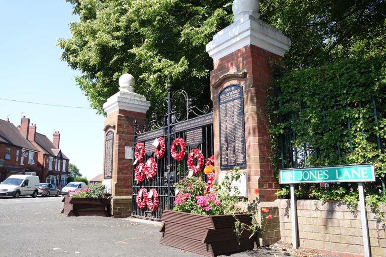Great Wyrley Memorial Gardens. Pic: Great Wyrley Parish Council