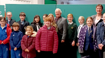 Pupils get stuck in at South Staffordshire youth climate event