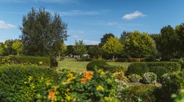 View across Sytch Lane Cemetery