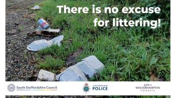 There is no excuse for littering