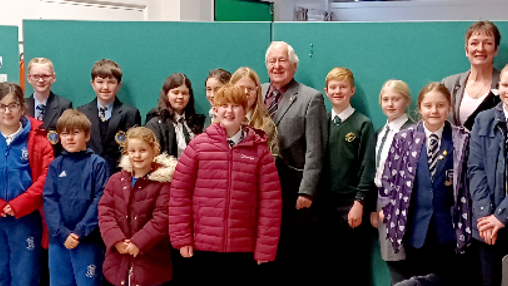 Pupils get stuck in at South Staffordshire youth climate event