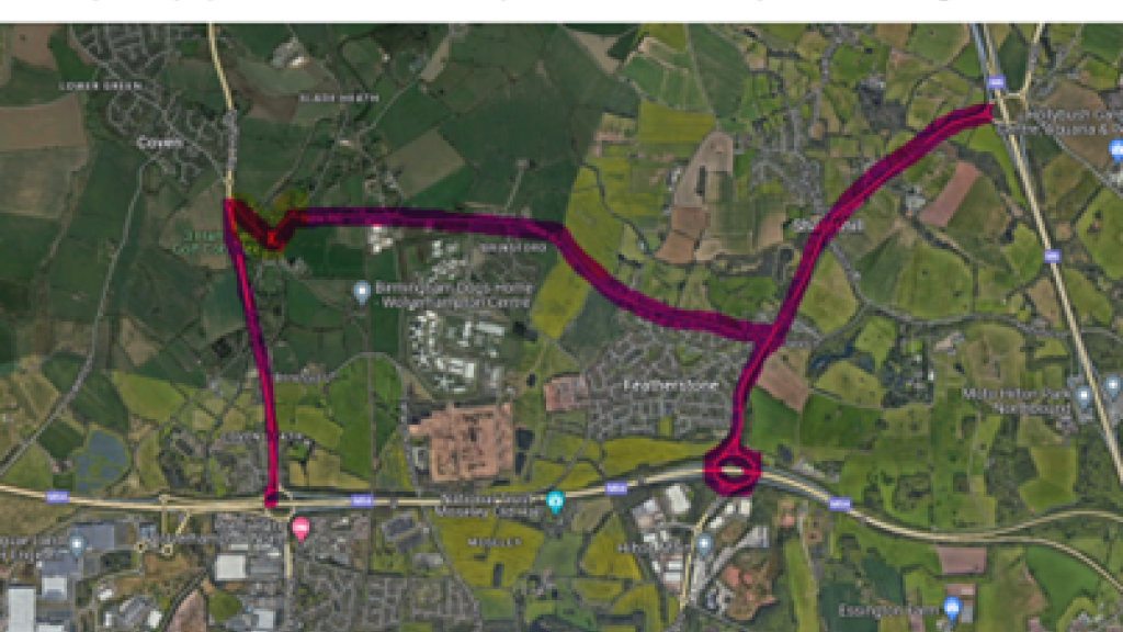 Map of PSPO area