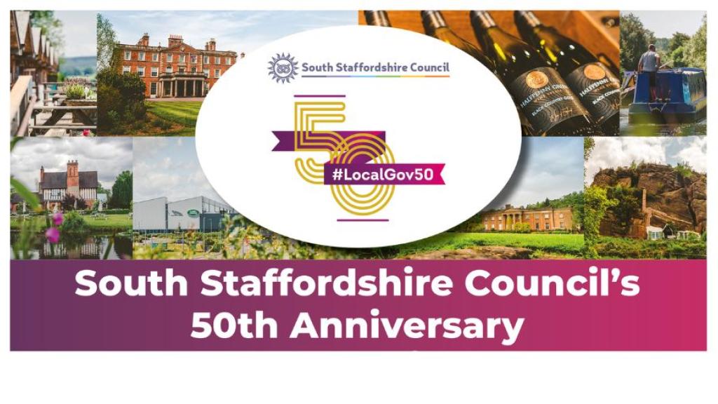 South Staffordshire Council 50th Anniversary