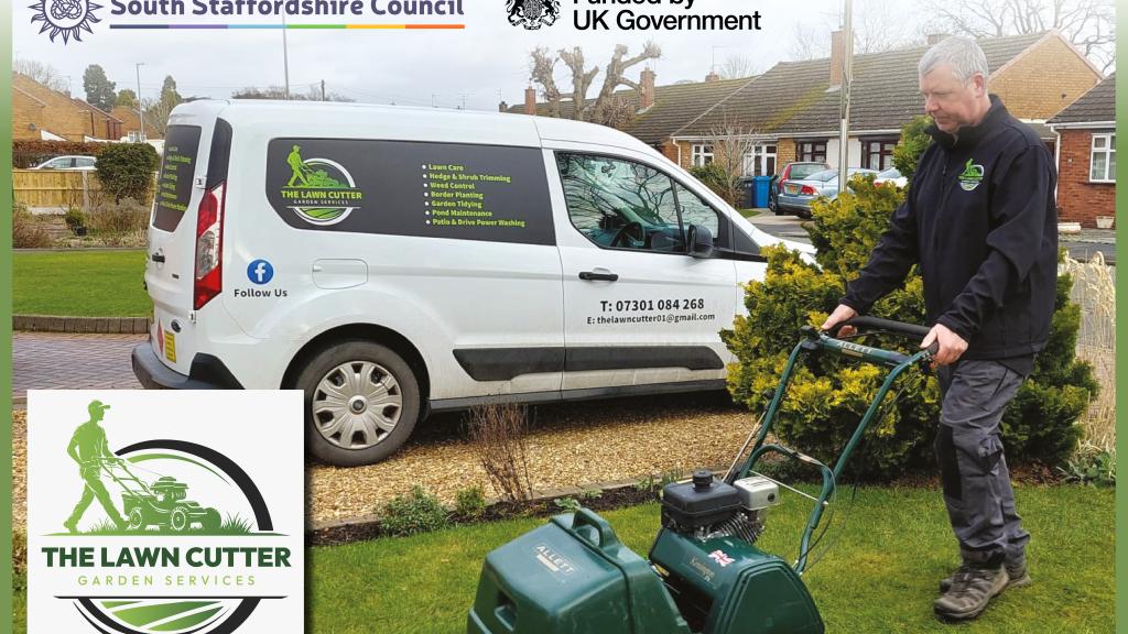 The Lawn Cutter image funded by UK Government