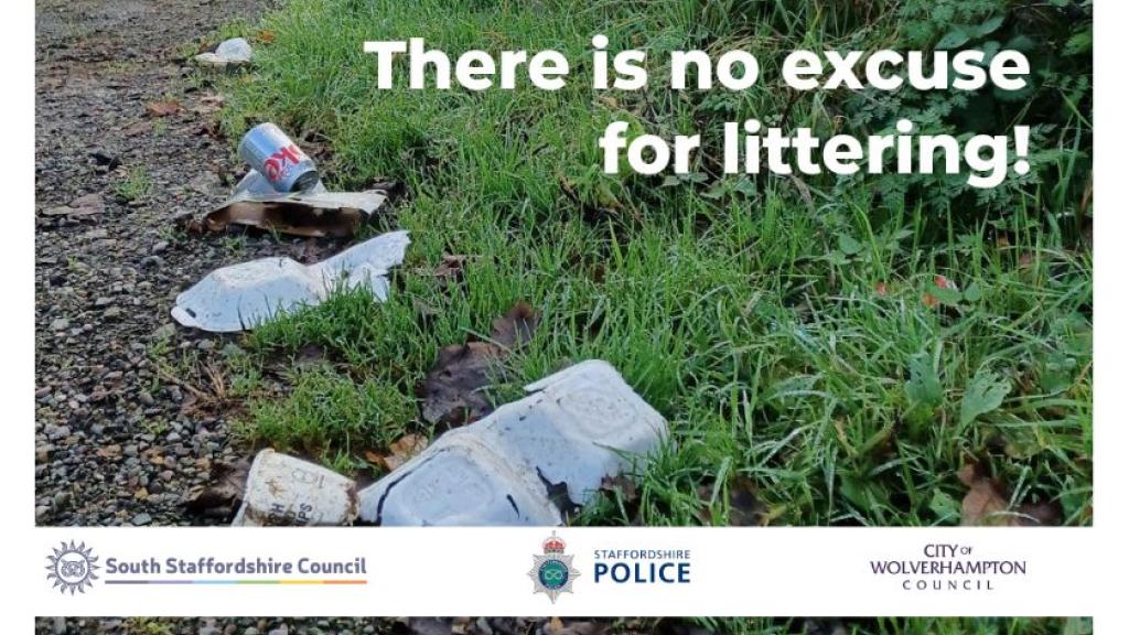 There is no excuse for littering