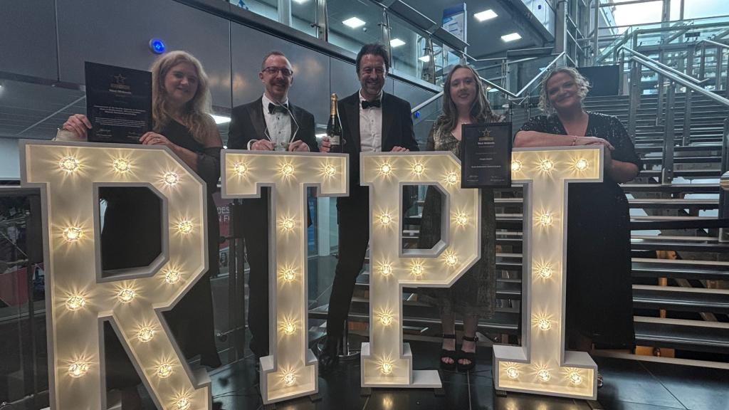 South Staffordshire Council officers at the RTPI Awards 2025