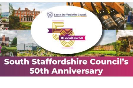 South Staffordshire Council 50th Anniversary