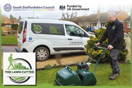 The Lawn Cutter image funded by UK Government